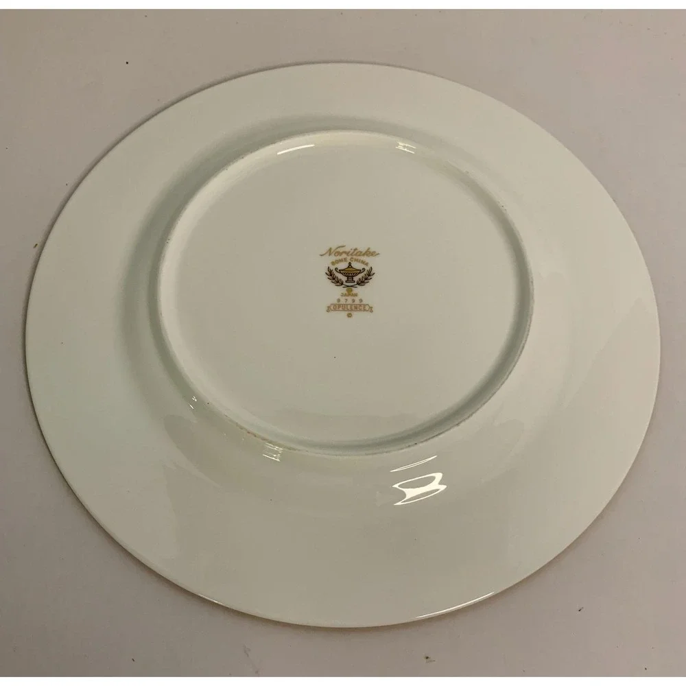Noritake OPULENCE Salad Plate (s) LOT OF 4 Bone China Japan 9799